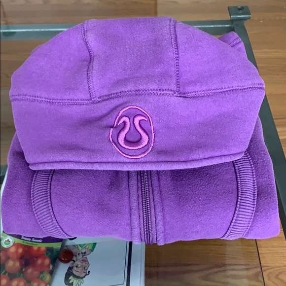 lululemon athletica Tops - Lululemon Scuba Sweatshirt Purple Size 4
